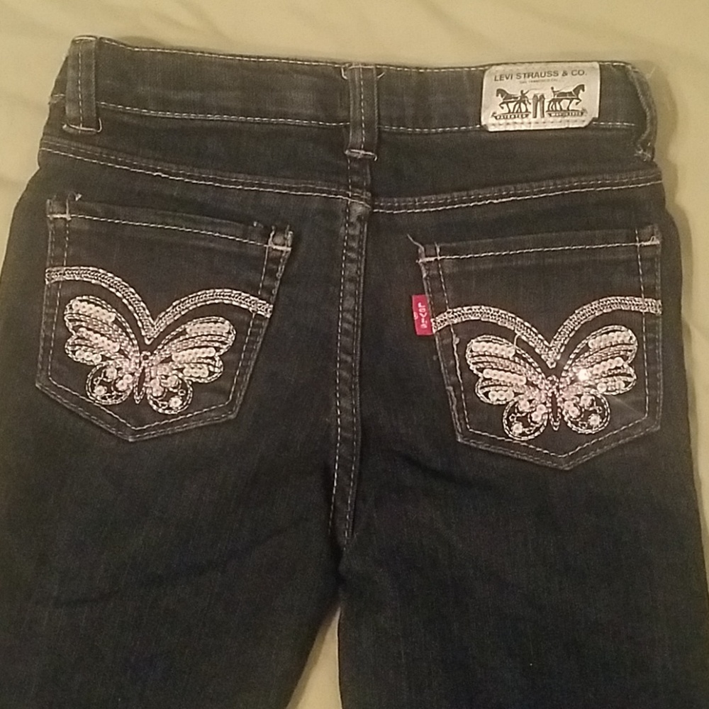 🌸 Girls denim leggings/jeggings